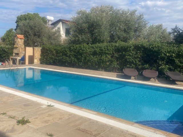 3+1 VILLA WITH POOL FOR RENT IN KARŞIYAKA