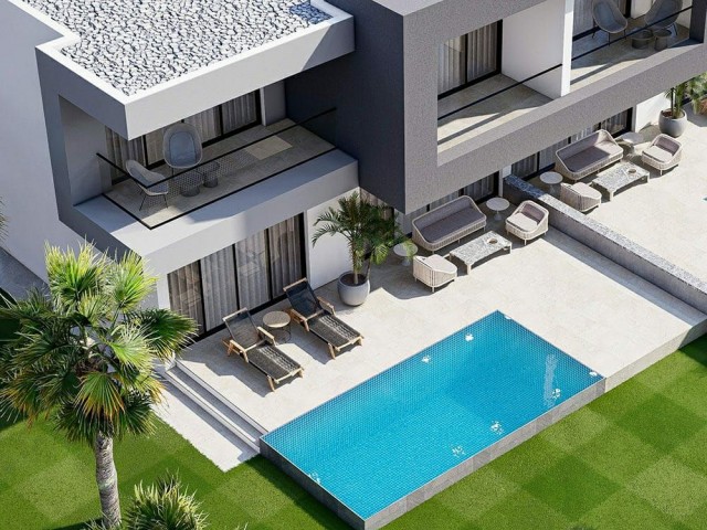 3+1 TWIN VILLA FOR SALE IN YENİBOĞAZİÇİ