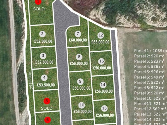 16 PLOTS OF LAND FOR SALE IN BALIKESİR