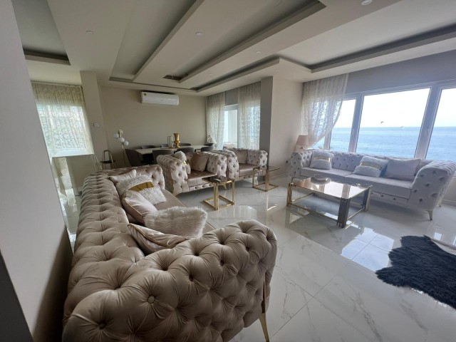 3+1 Seafront Flat for Sale in Kyrenia Center!