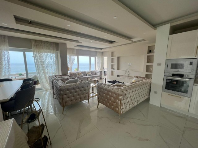 3+1 Seafront Flat for Sale in Kyrenia Center!