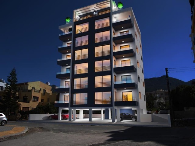 Girne merkezde satılık 2+1 full eşyalı daire