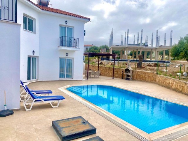 3+1 Villa with Private Pool Full Sea Views Esentepe