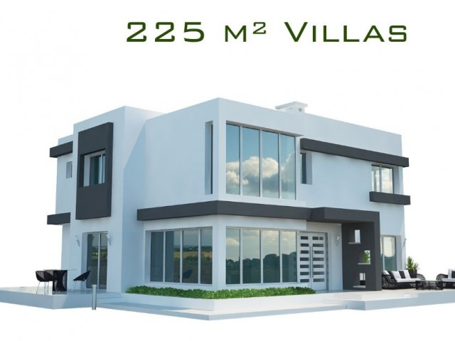 Yeni Boğaziçi'nde satılık 4+1 villa 19 ay sonra teslim toplam 595 m2 garajlı