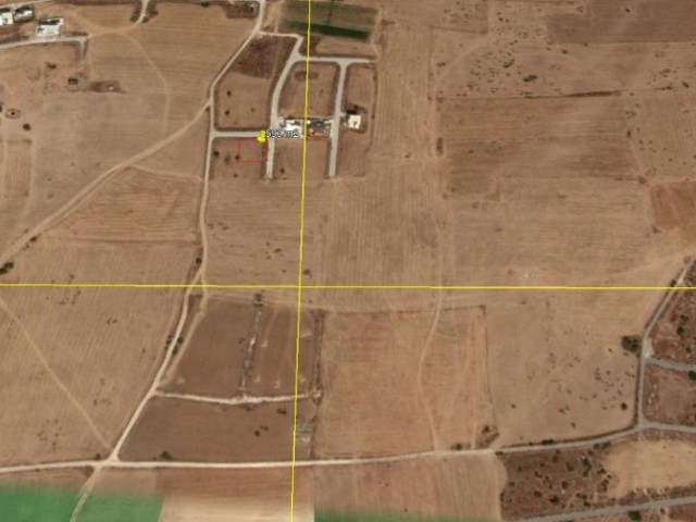 A plot of land in the site suitable for the construction of a villa in Yenibogazi in Famagusta is 32000 decg ** 