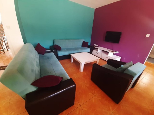 2+1 apartment for rent in karakol region annually 24.000 tl deposit 2000 tl ground floor ** 