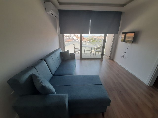Famagusta Iskele long beach Weekly 1+1 rental house Thu day 55€ And commission 55€ 3 floor elevator car park Sea wiev For family In the room no a.c ** 