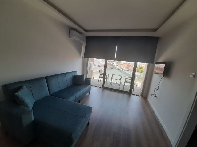 Famagusta Iskele long beach Weekly 1+1 rental house Per day 55€ And commission 55€ 3 floor elevator car park Sea wiev For family In the room no a.c