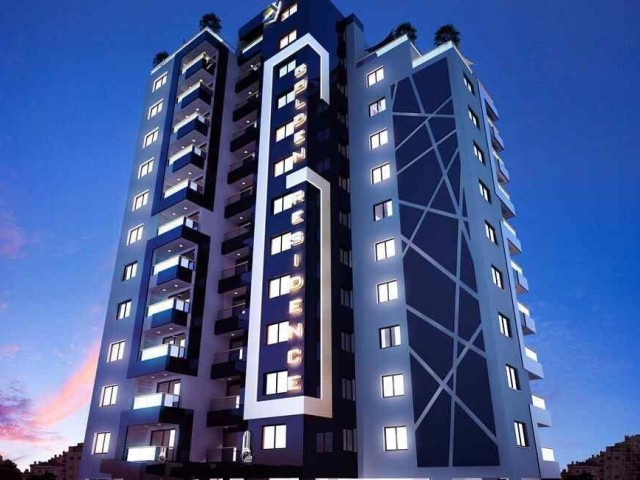 Mağusa Golden Residence Satılık 2+1 eşyalı satışta lüks