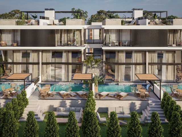 2+1 FLAT FOR SALE IN THE PHASE OF A NEW PROJECT IN İSKELE LAST 1 UNIT 98 SQUARE METERS FINISH 2025 35% down payment, remaining 65% in 24 monthly installments until 2025 turnkey delivery