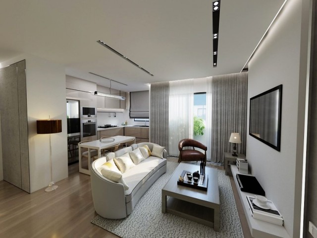 2+1 آپارتمان برای فروش در منطقه توزلا تحویل 2026 30% باقی مانده پرداخت در دست 85 متر مربع ساختمان 2 طبقه 80000 STG قیمت فروش