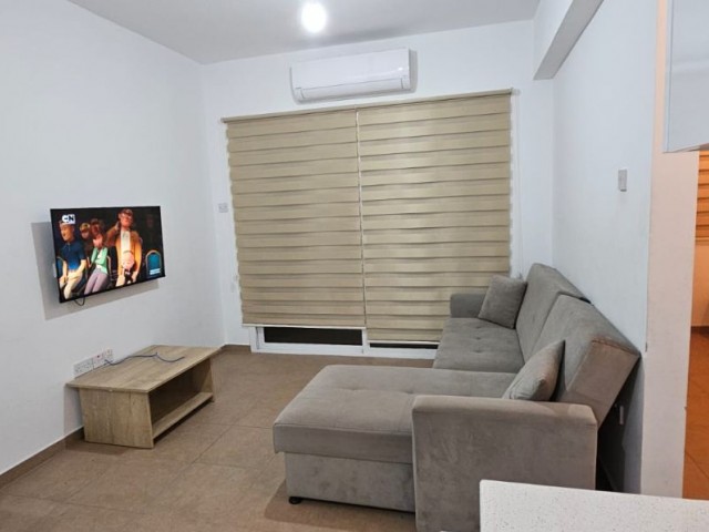 Sakarya magem behind ground floor 2+1 furnished flat for rent 350 stg x8 6 rent 1 deposit 1 commission Dues 300 TL x6 Ground floor electricity pre-payment water card system