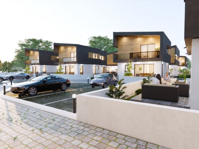 Sale from soil in Famagusta Tuzla region 3+1 duplex villas for sale 172 m2 closed area 290 m2 total area ✅️✅️✅️Payment plan 30% down payment 40% interim payment and 30% payment opportunity upon delivery of the keys, no bank, no interest Features 