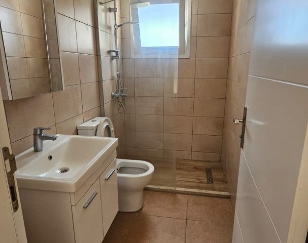 2+1 flat for rent in Famagusta Sakarya region, 6 months payment, 6 rents, 1 deposit, 1 commission. Rental fee is 350 stg. Dues are 300 TL in advance for 6 months. 2nd floor front façade is available for rent as Furnished. There is no elevator in the 4-storey building. It will be empty after 2 weeks