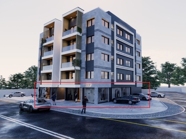 We have 2 shops for sale in Famagusta Canakkale area, 170 m2, 30% down payment and the rest in cash, new project. Shops (2) 140 m2, delivered in 2 years. Elevator, parking lot, 30%