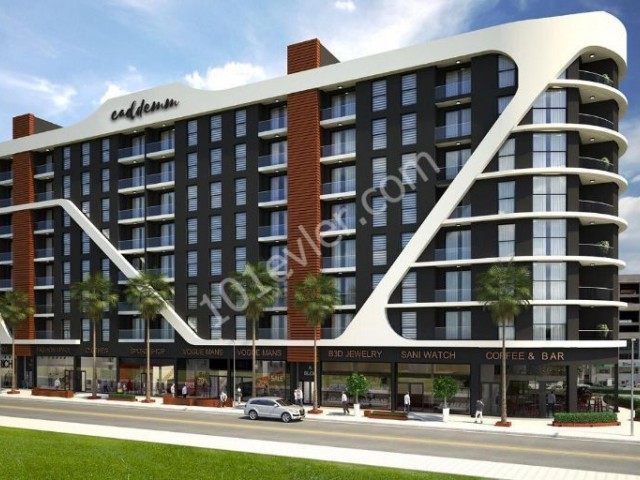 CADDEM RESIDENCE 1+1 RENTAL APARTMENT FROM 500 DOLLARS WITH 6 MONTHS PAYMENT. THE APARTMENT WILL BE 