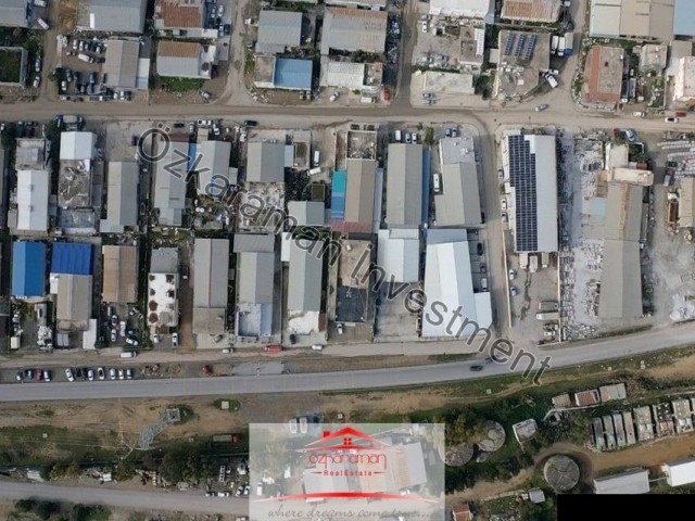 A Place of Business for Sale in the Organized Industrial Zone of Famagusta from Ozkaraman ** 