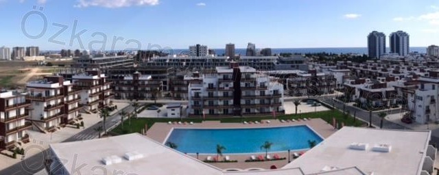 2+1 apartment with a great view at Iskele Royal Sun Residence from OZKARAMAN ** 