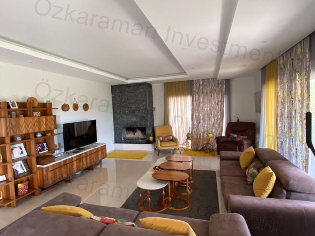 ÖZKARAMAN dan Yenibogazici Salamis Park Häuser 4 + 1 Ultra Luxus freistehende villa ** 