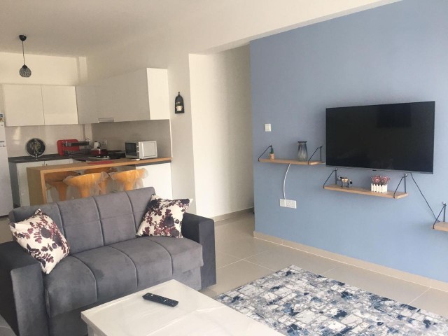 Brand new 1+1 flat in Caesar resort with sea and pool view from ÖZKARAMAN