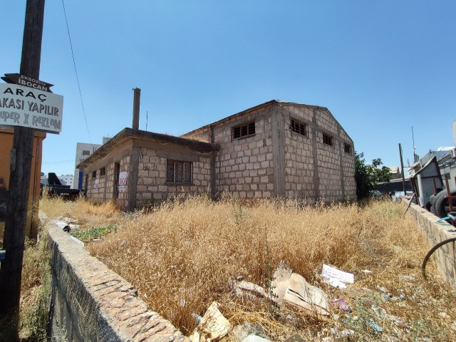 300 m² Building Licensed for Sale in Famagusta Small Industry from Özkaraman (1200 m² Land)