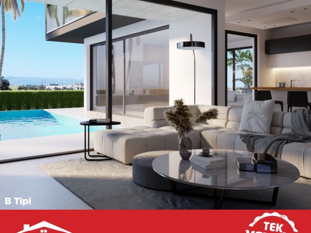 283m² luxury 3+1 detached villas in Yeniboğaziçi region from ÖZKARAMAN