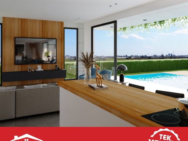 341m² luxury 3+1 detached villas in Yeniboğaziçi region from ÖZKARAMAN