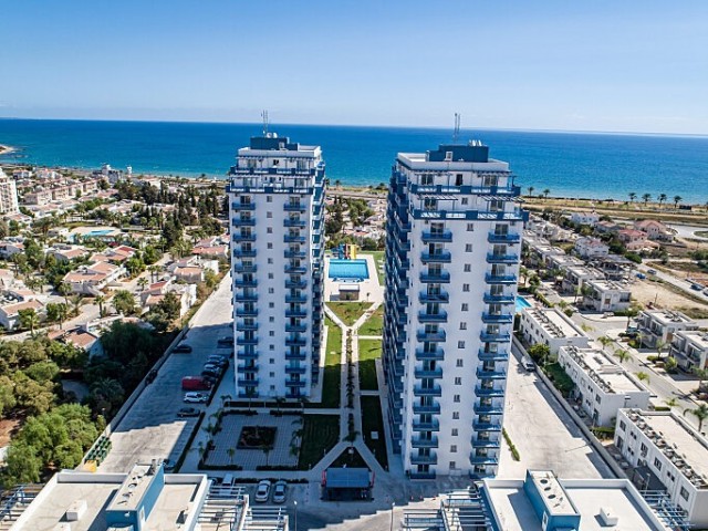 1+0 Flat for Sale with Unique View in Iskele Long Beach from Özkaraman