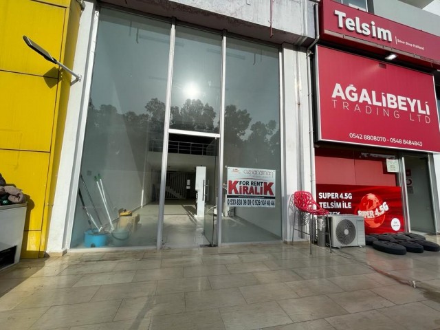 Shop for Rent in Alasya Park in Famagusta Kaliland Region from Özkaraman