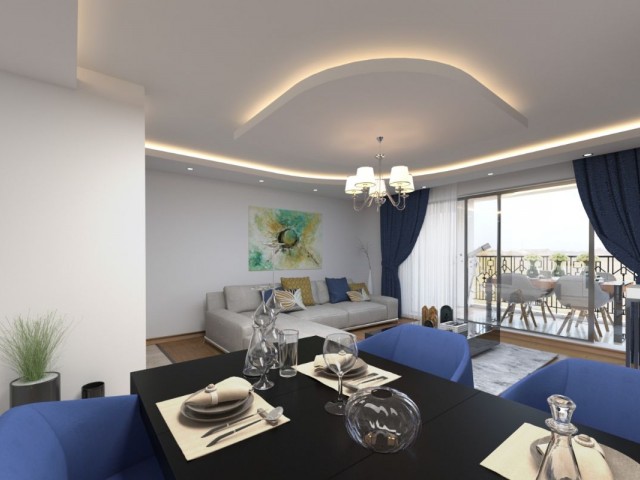 2+1 SEA VIEW APARTMENTS READY FOR DELIVERY IN ISKELE LONG BEACH AREA, THE MOST POPULAR HOLIDAY DESTINATION OF CYPRUS ** 