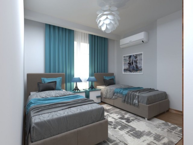 2+1 SEA VIEW APARTMENTS READY FOR DELIVERY IN ISKELE LONG BEACH AREA, THE MOST POPULAR HOLIDAY DESTINATION OF CYPRUS ** 