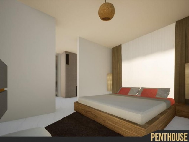 MAĞUSA ÇANAKKALE BÖLGESİ 2+1  GENİŞ PENTHOUSE DAİRE 