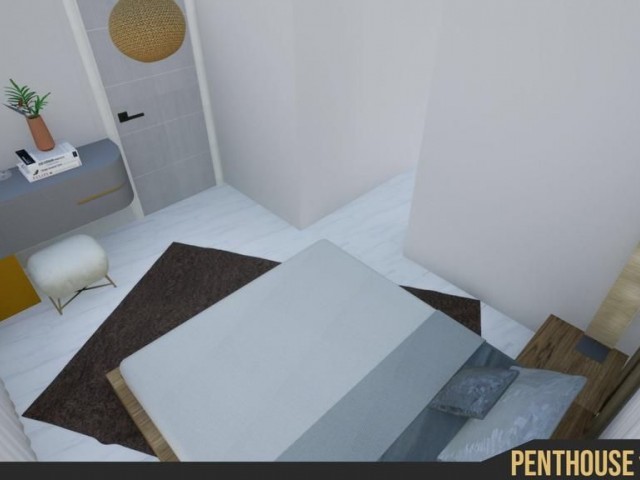 MAĞUSA ÇANAKKALE BÖLGESİ 2+1  GENİŞ PENTHOUSE DAİRE 