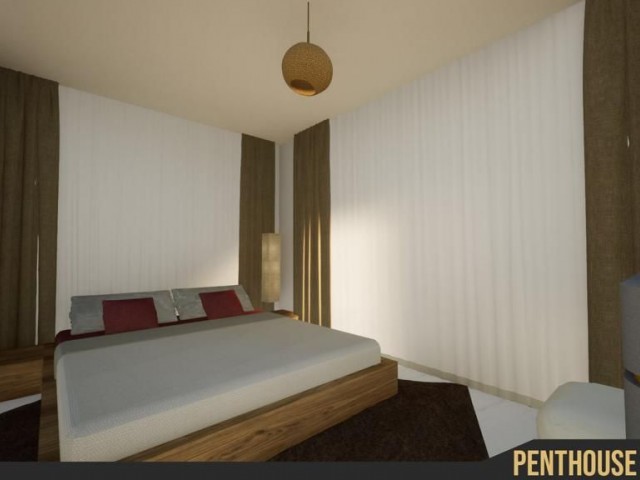 MAĞUSA ÇANAKKALE BÖLGESİ 2+1  GENİŞ PENTHOUSE DAİRE 