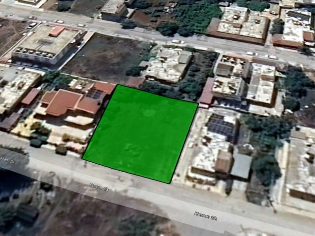 MAĞUSA ÇANAKKALE BÖLGESİ  520m2  5 KAT  İMARL   ARSA 