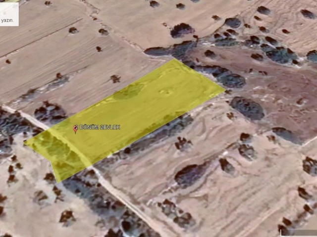 ISKELE YEDIKONUK BÜYÜKKONUK 2.5 Decares OF AGRICULTURAL LAND ALL OF 8.000STG ** 