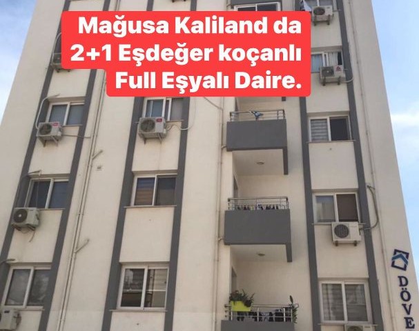 VOLL MÖBLIERTE 2+1 WOHNUNG NUR WENIGE GEHMINUTEN VON FAMAGUSTA KALILAND REGION EMU ** 