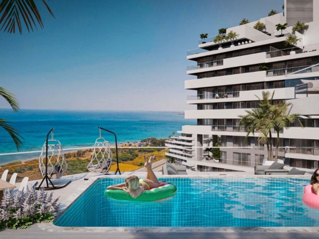 1+1 ,2+1 3+1 ,4+1 PENTHOSE FLATS IN A WONDERFUL RESIDENCE ONLY 400 m TO THE SEA