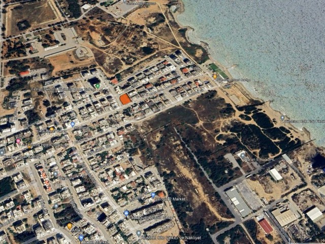 5-FLOOR ZONED CORNER LAND FOR SALE IN THE MOST BEAUTIFUL LOCATION OF FAMAGUSTA