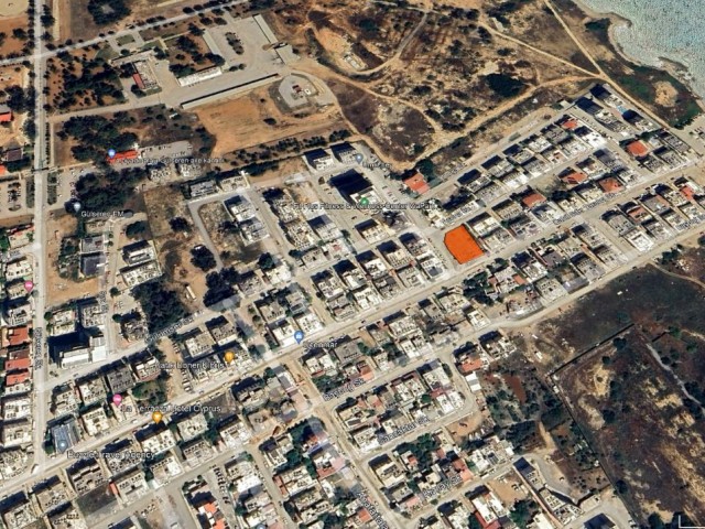 5-FLOOR ZONED CORNER LAND FOR SALE IN THE MOST BEAUTIFUL LOCATION OF FAMAGUSTA