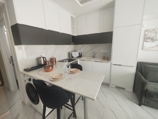 FULLY FURNISHED FLAT FOR SALE IN İSKELE LONG BEACH RIVERSIDE SITE