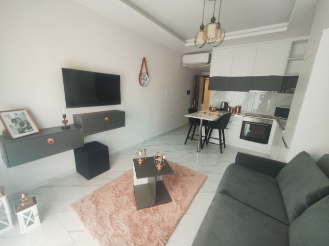 FULLY FURNISHED FLAT FOR SALE IN İSKELE LONG BEACH RIVERSIDE SITE