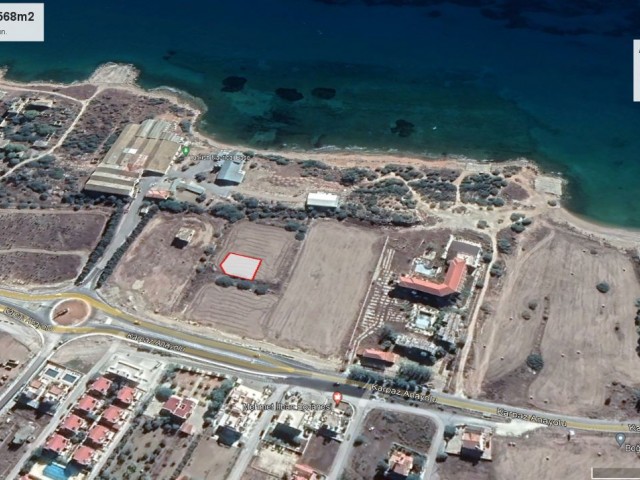 VILLA LAND WITH TURKISH TITLE IN İSKELE BOGAZ, ONLY 300m FROM THE SEA