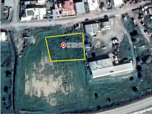 GEÇİTKALE VILLAGE ENTRANCE 980m2 LAND WITH RESIDENTIAL ZONING