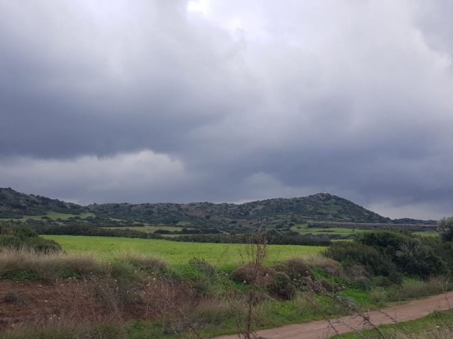 İskele Balalan deniz ve dağ manzaralı satılık arazi (imara açık)