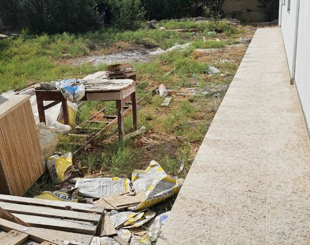 3+1 Haus zum Verkauf in einem Garten in der Maraş-Region von Famagusta, geeignet für das Familienleben