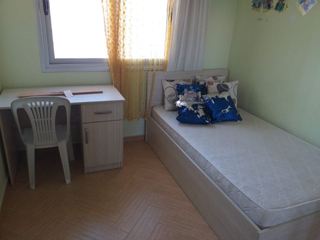 3+1 fully furnished flat for rent in the center of Famagusta, walking distance to everywhere