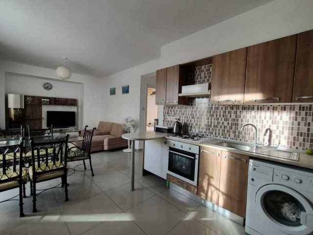 2+1 flat for sale in Kyrenia Karaoğlanoğlu, fully furnished, 100m to the sea,