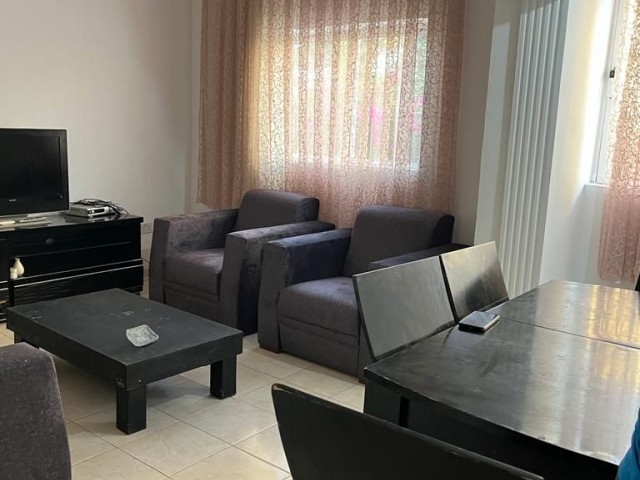 Furnished 3+1 flat for rent in Famagusta Sakarya neighborhood, 1 minute walking distance from Ada Kent University