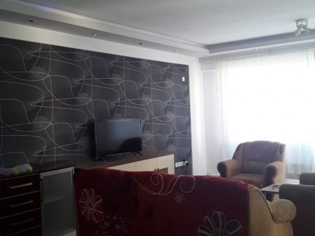 3+1 Famagusta Kurudere mezzanine floor, fully furnished